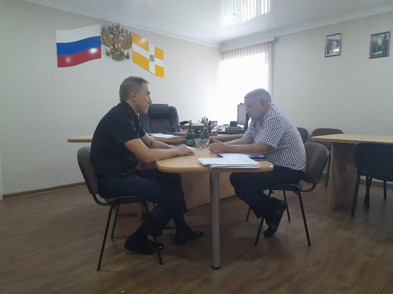 Председатель Общественного совета при краевом Главке посетил кочубеевский отдел полиции